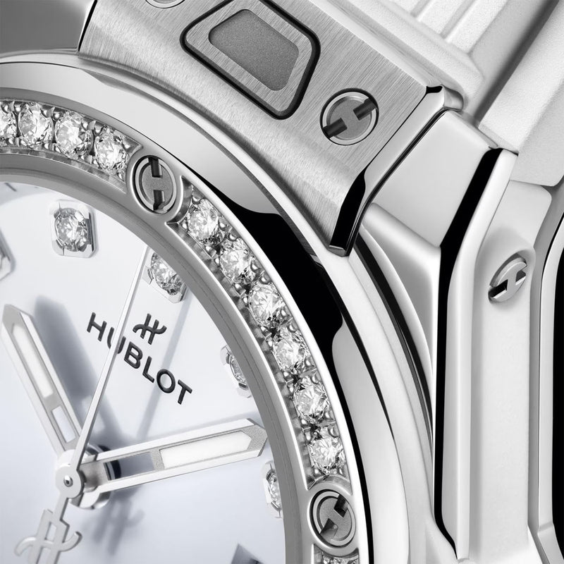 Hublot Big Bang One Click Steel Diamond Dot 33mm Strap Watch - Berry's Jewellers