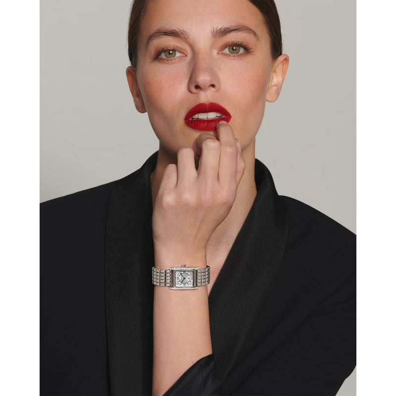 Longines Mini DolceVita Steel Ladies Diamond Bezel Bracelet Watch - Berry's Jewellers