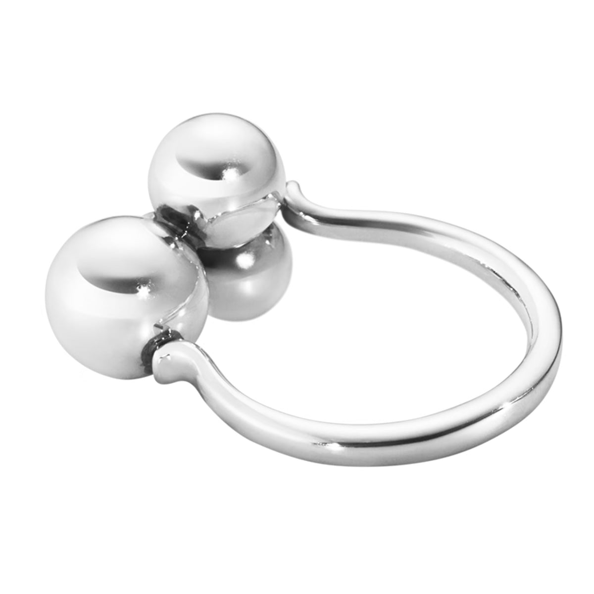 Georg Jensen Moonlight Grapes Silver Small Ring - Berry's Jewellers
