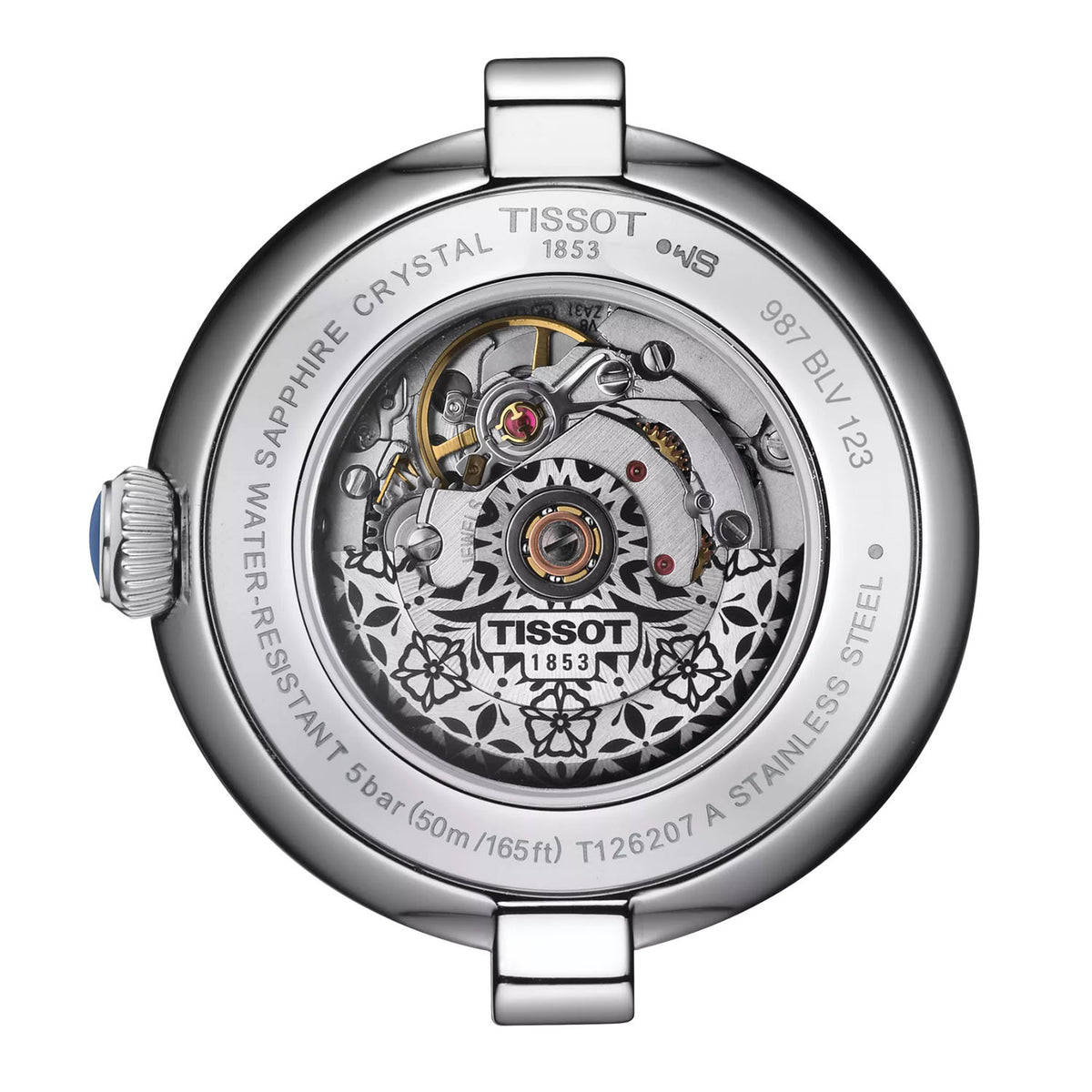 Tissot Bellissima Small Lady 29mm Steel White Dial Bracelet Watch - Berry's Jewellers