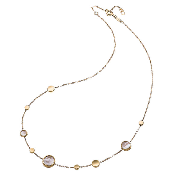 Chimento Armillas Glow Ca Leido 18ct Yellow Gold Flat Circle 45cm Necklace - Berry's Jewellers