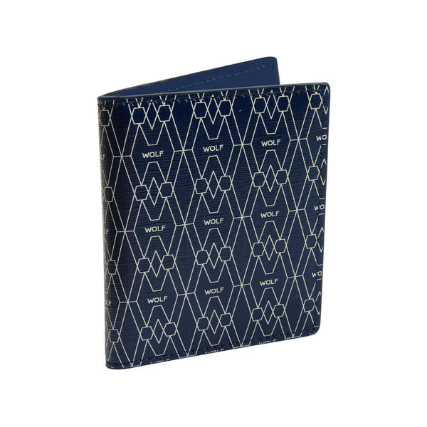 WOLF 1834 Signature Blue ID Card Case - Berry's Jewellers