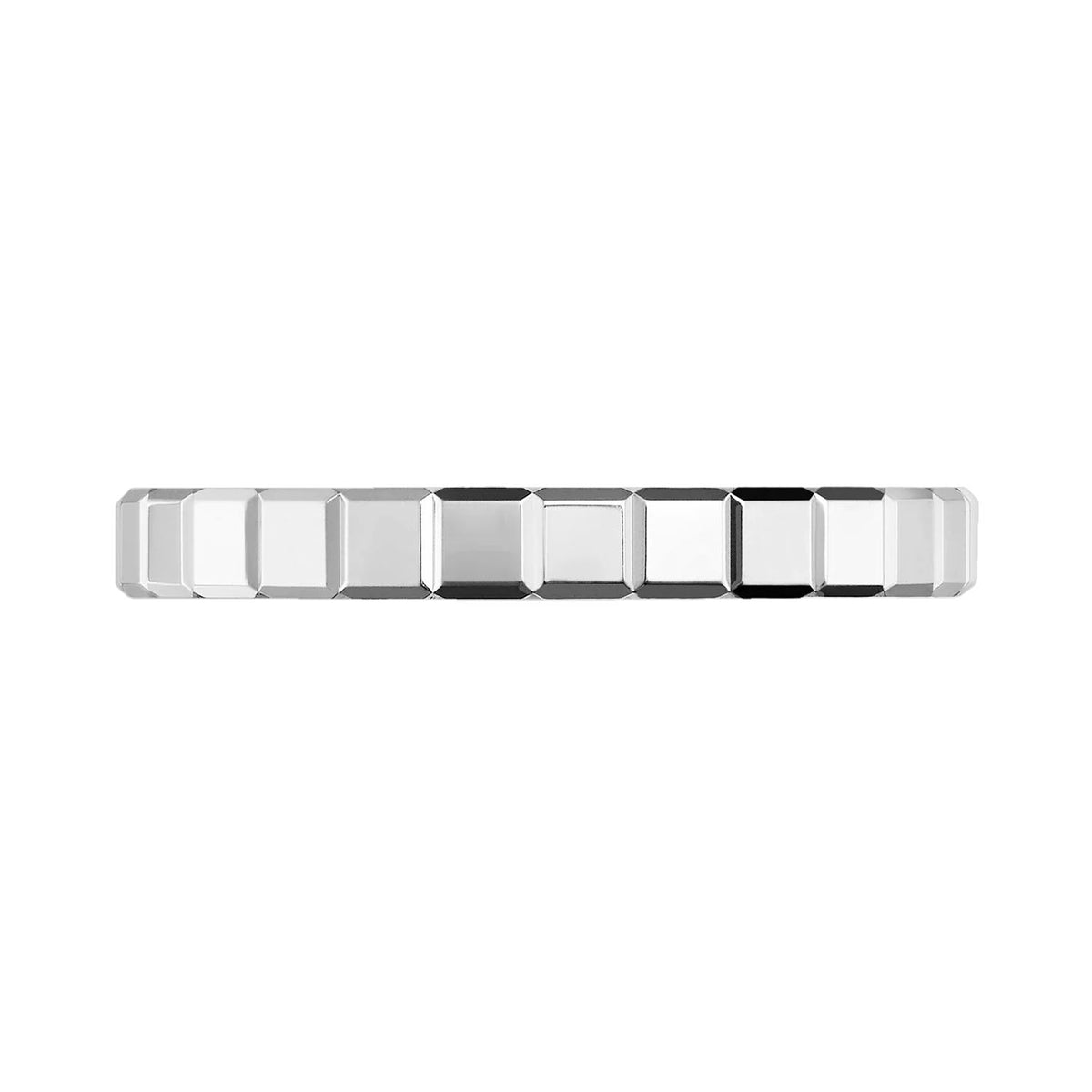 Chopard 18ct White Gold Ice Cube Slim Ring - Berry's Jewellers
