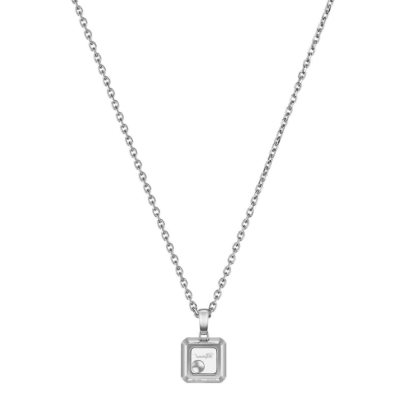 Chopard 18ct White Gold Happy Diamonds Icons Pendant - Berry's Jewellers