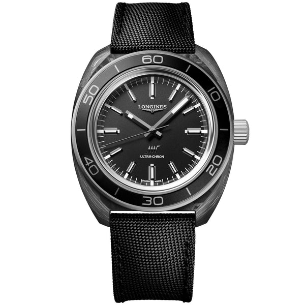 Longines Ultra-Chron Diver 43mm Men's Bracelet Watch - Berry's Jewellers