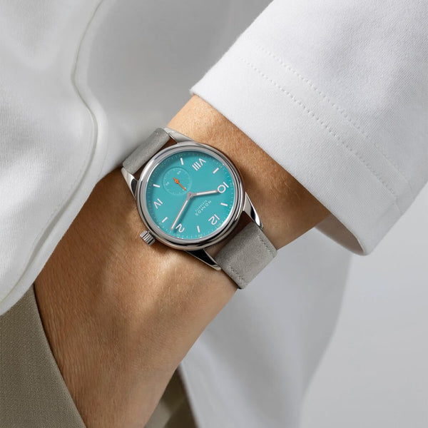 NOMOS Glashütte Club Campus 36mm Turquoise Dial Manual-Wind Watch