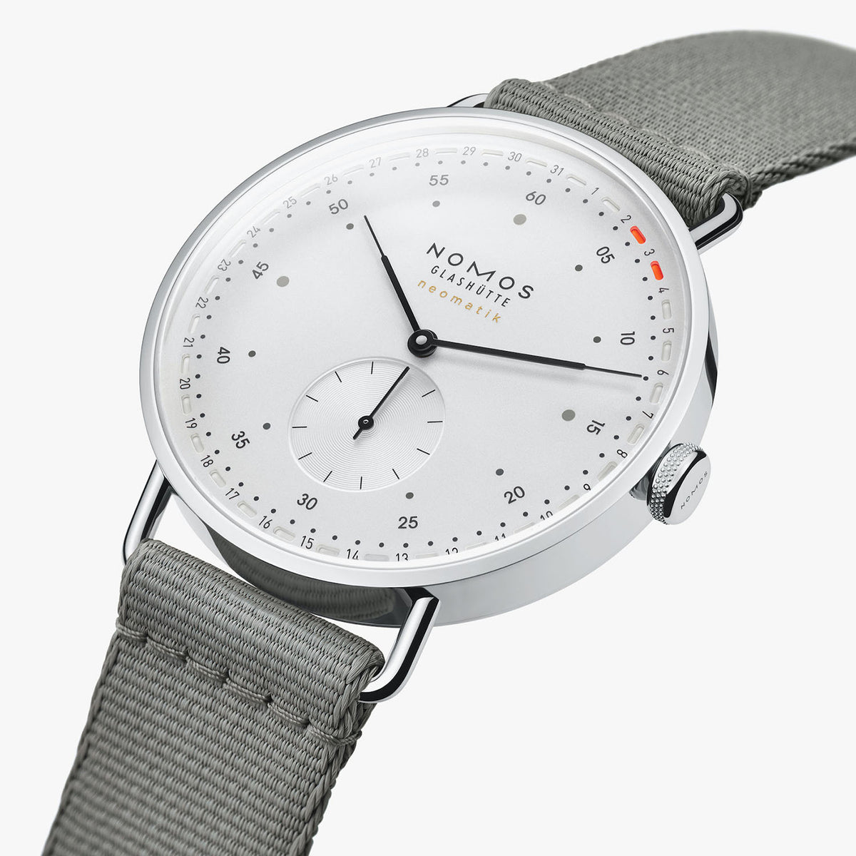 NOMOS Glashütte Metro Neomatik 41mm Update White  Automatic Watch - Berry's Jewellers