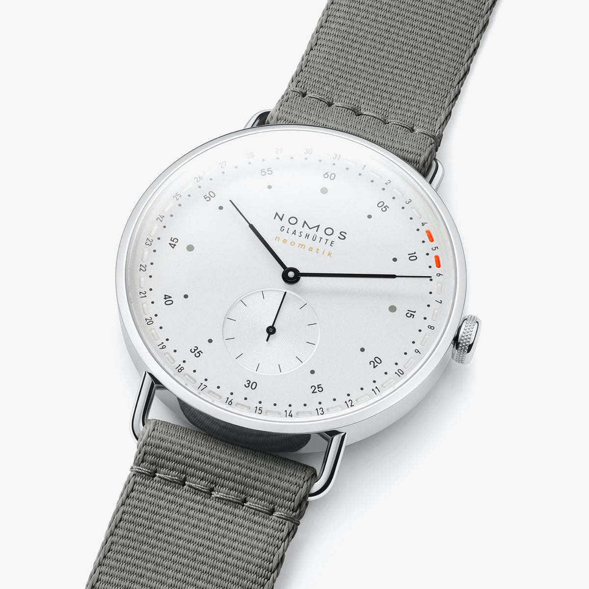 NOMOS Glashütte Metro Neomatik 41mm Update White  Automatic Watch - Berry's Jewellers