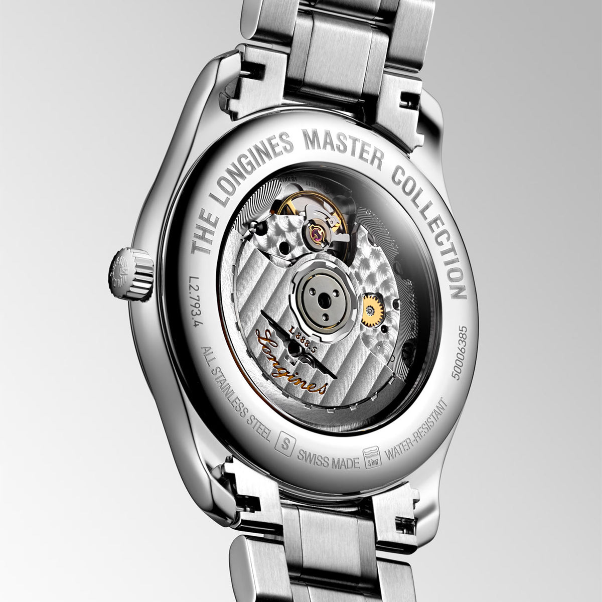 Longines Master Collection 40mm Blue Dial Automatic Bracelet Watch - Berry's Jewellers