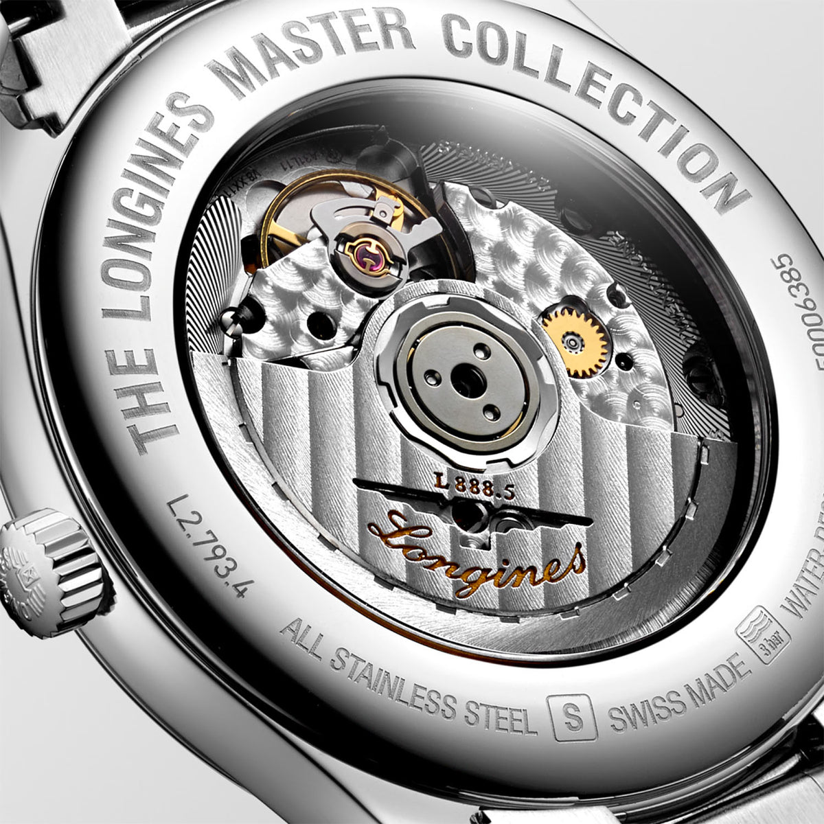 Longines Master Collection 40mm Blue Dial Automatic Bracelet Watch - Berry's Jewellers