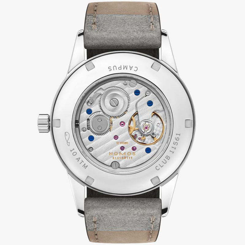 NOMOS Glashütte Club Campus 38.5mm Electric Green Dial Manual-Wind Watch - Berry's Jewellers