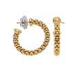 Essentials 18ct Yellow Gold Hoop Earrings