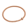Eka 18ct Rose Gold Bracelet With Single Diamond Rondel