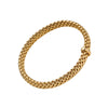 Vendome Flex'it 18ct Yellow Gold Bracelet with a White Diamond