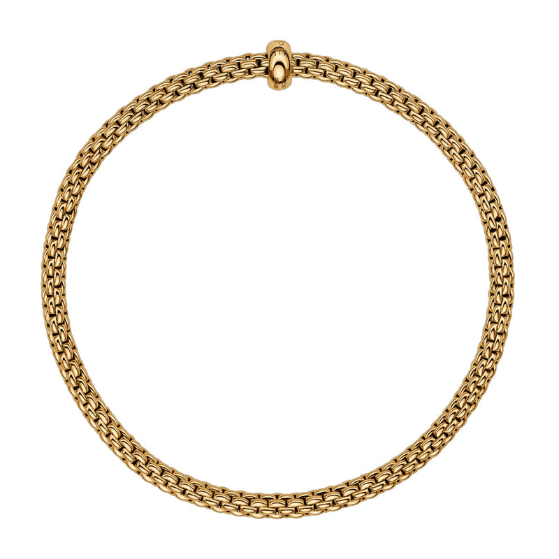 Prima Flex'it 18ct Rose Gold Bracelet with a White Diamond