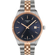 Tissot Ballade 40mm Steel and Rose Gold PVD Bracelet Watch - Berry's Jewellers