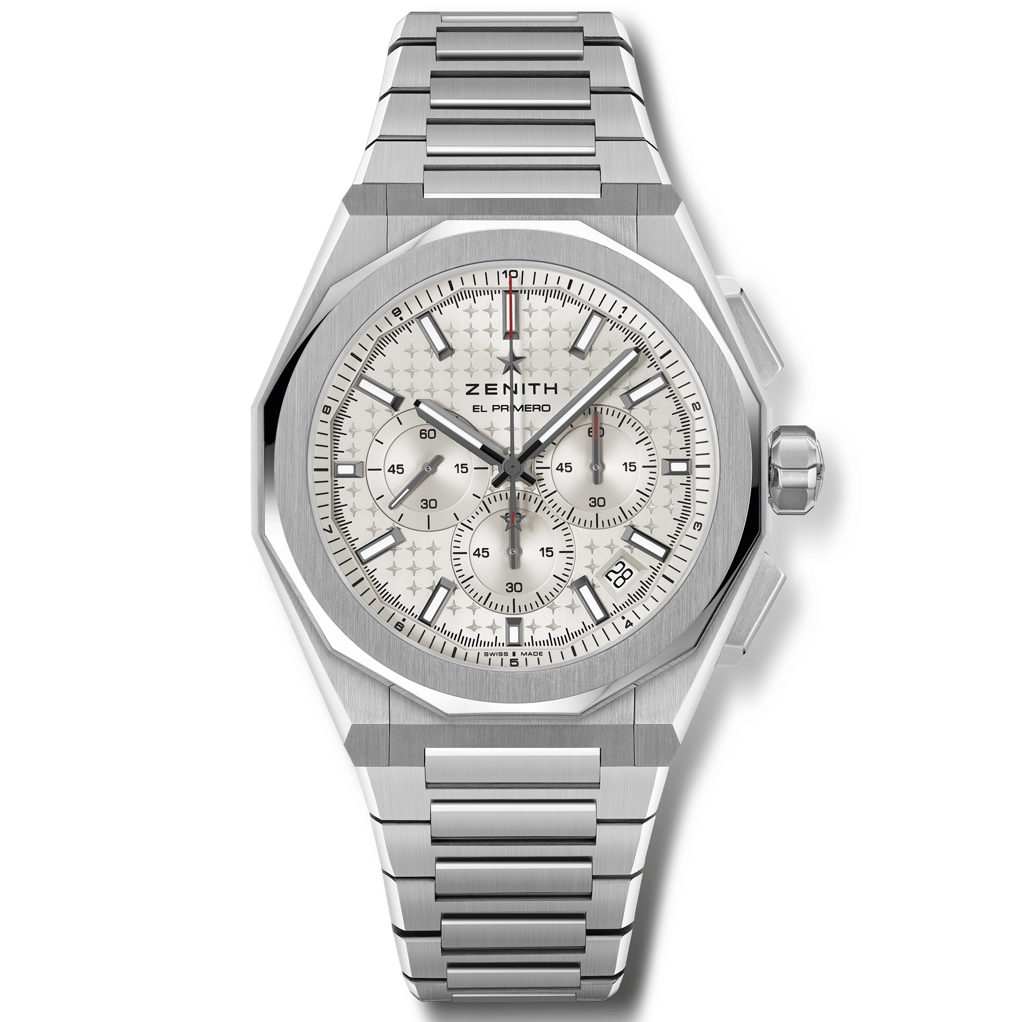 DEFY Skyline Chronograph 42mm Silver Dial Men's Automatic Watch