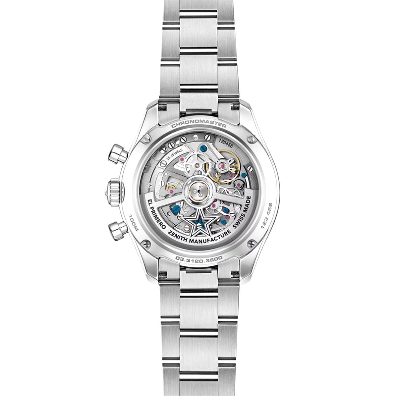 ZENITH CHRONOMASTER Sport El Primero 41mm Meteorite Dial Bracelet Watch - Berry's Jewellers