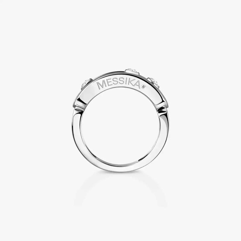 Move Classic 18ct White Gold Diamond Set Ring