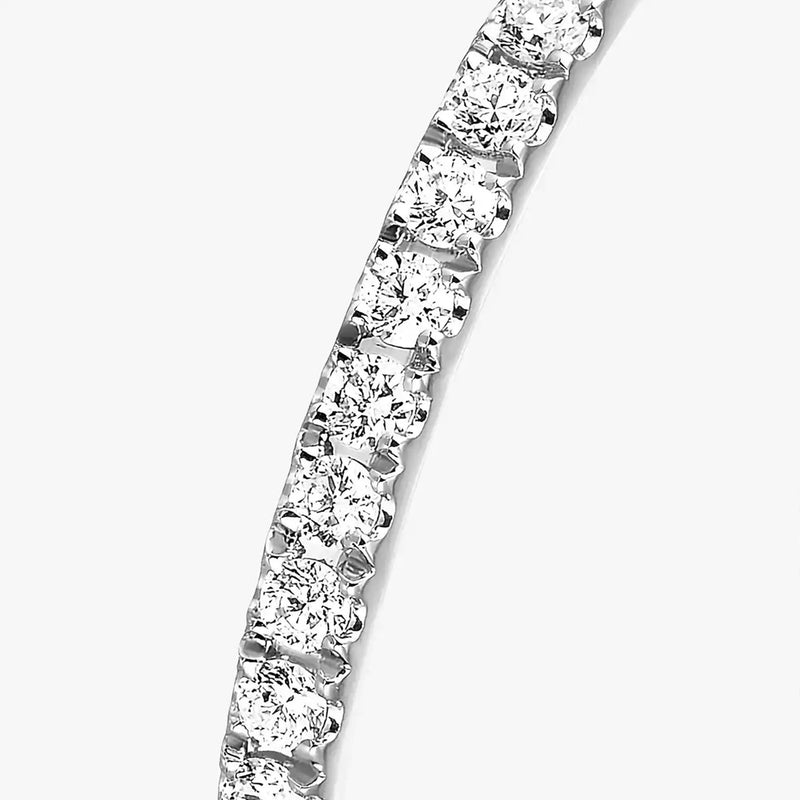 18ct White Gold Gatsby Slim Diamond Ring