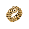 FOPE Essentials 18ct Yellow Gold Wide Ring - Berry's Jewellers