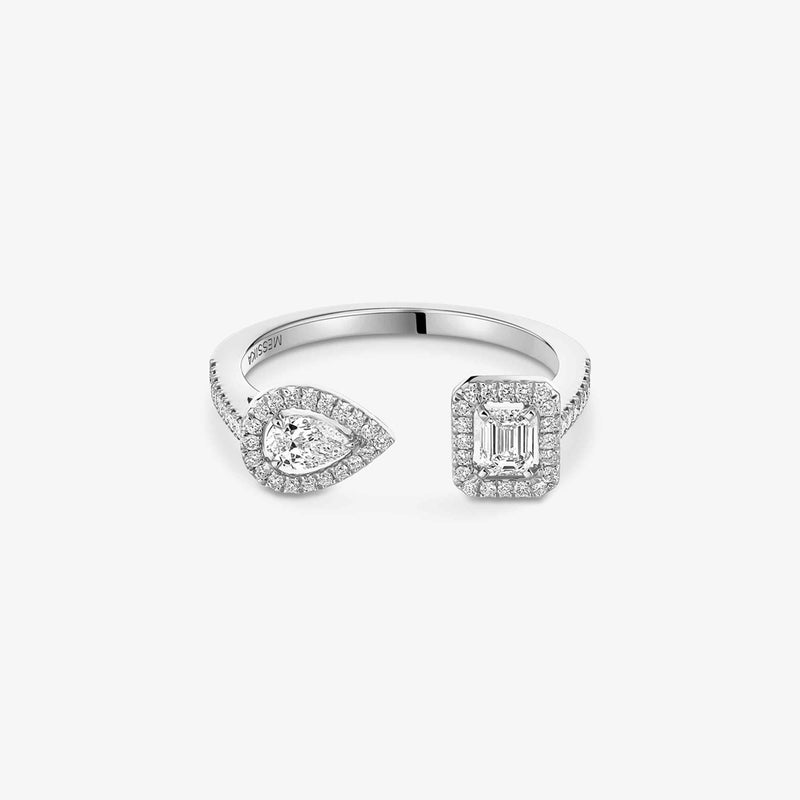 My Twin Toi & Moi 18ct White Gold And Diamond Ring