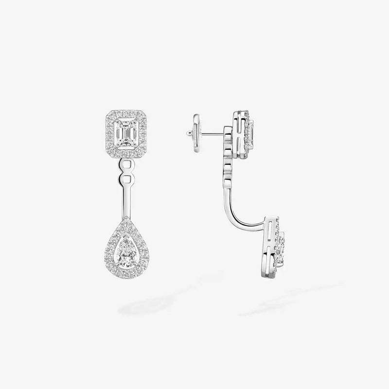 My Twin Toi & Moi 18ct White Gold Diamond Earrings