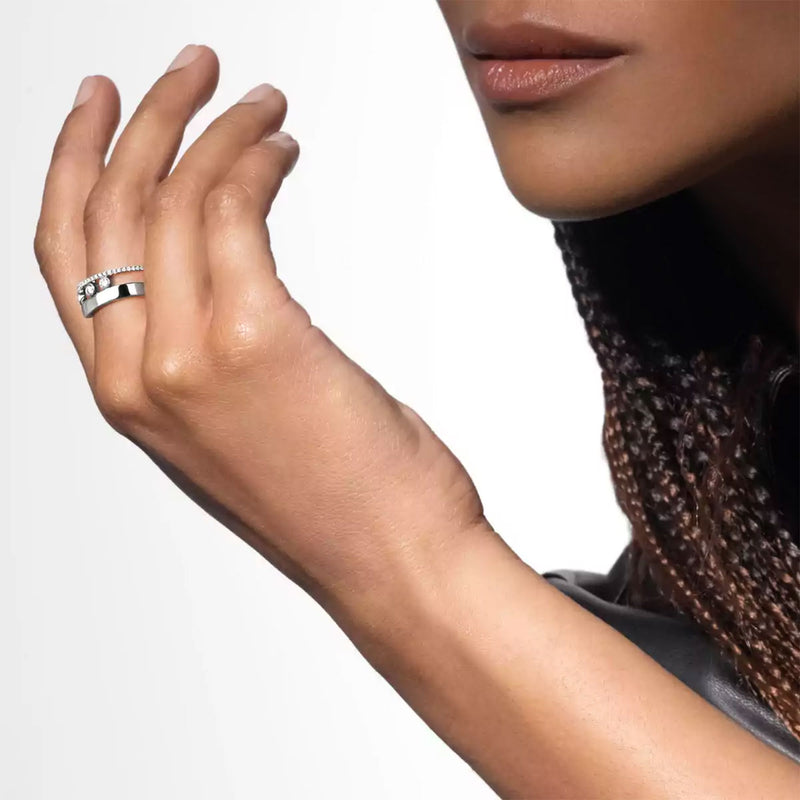 Move Romane 18ct White Gold Diamond Ring