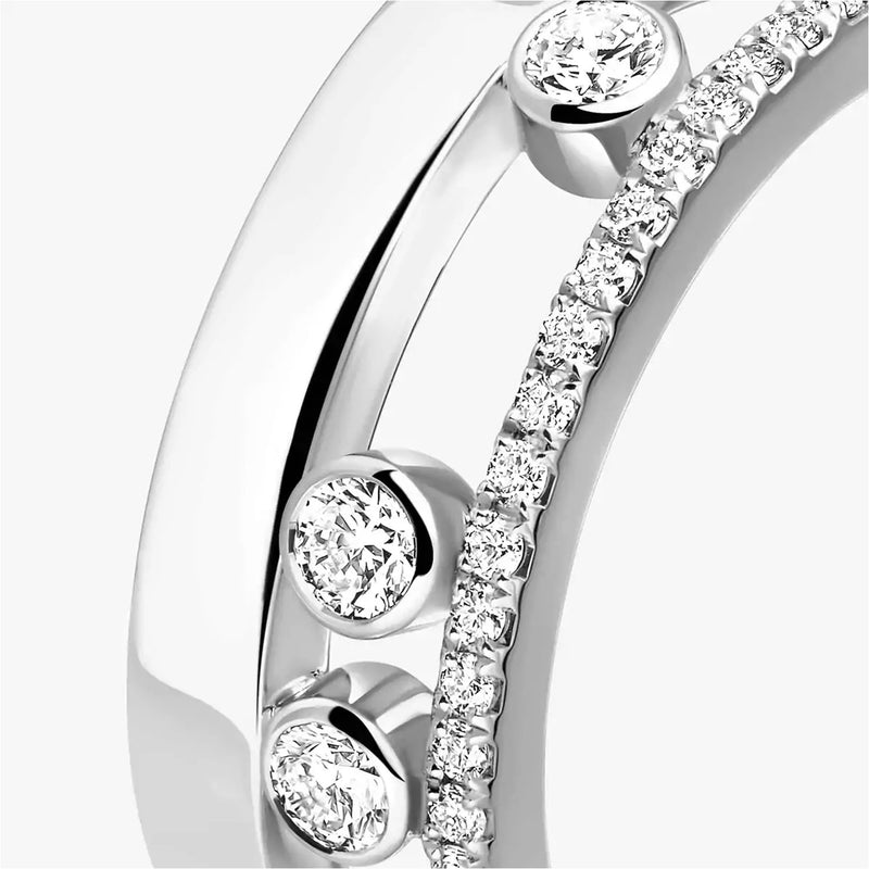 Move Romane 18ct White Gold Diamond Ring
