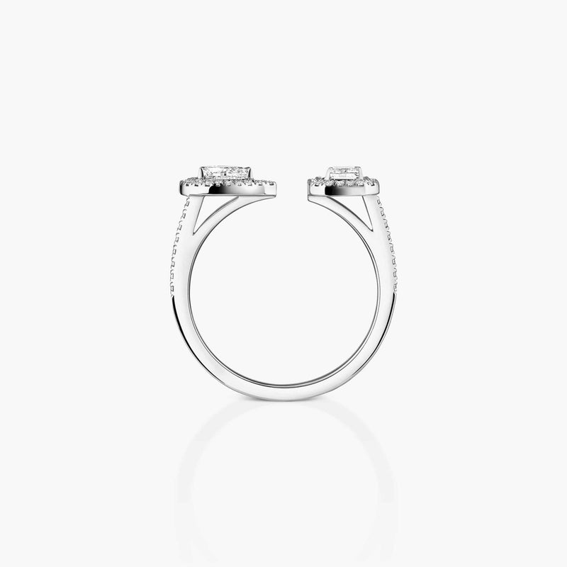 My Twin Toi & Moi 18ct White Gold Diamond Ring