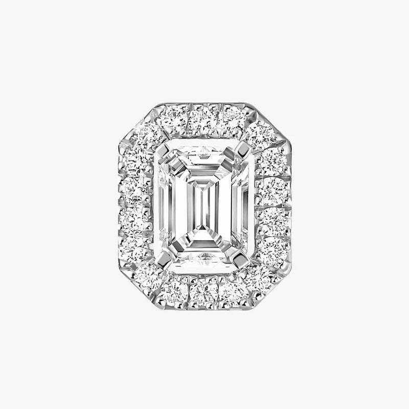My Twin 18ct White Gold Diamond Set Earrings