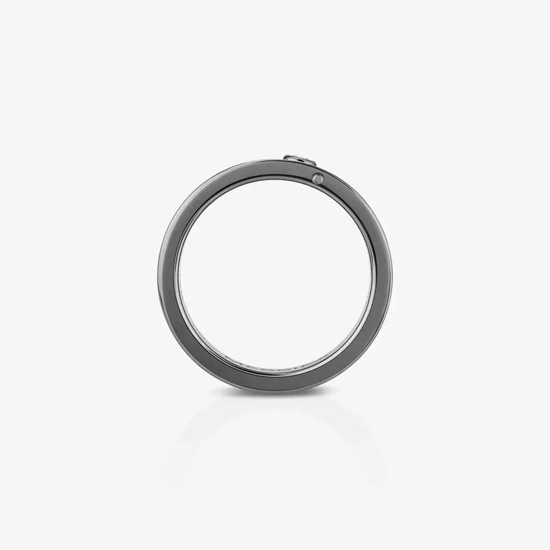Move Titanium Graphite & Diamond Ring