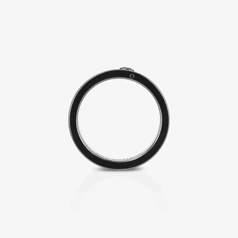 Move Black Titanium & Diamond Ring