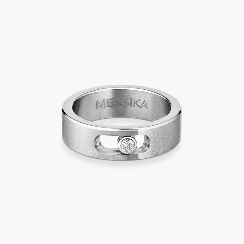 Move Titanium Natural Titanium & Diamond Ring