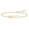 Messika Paris 18ct Yellow Gold My First Diamond Bracelet - Berry's Jewellers