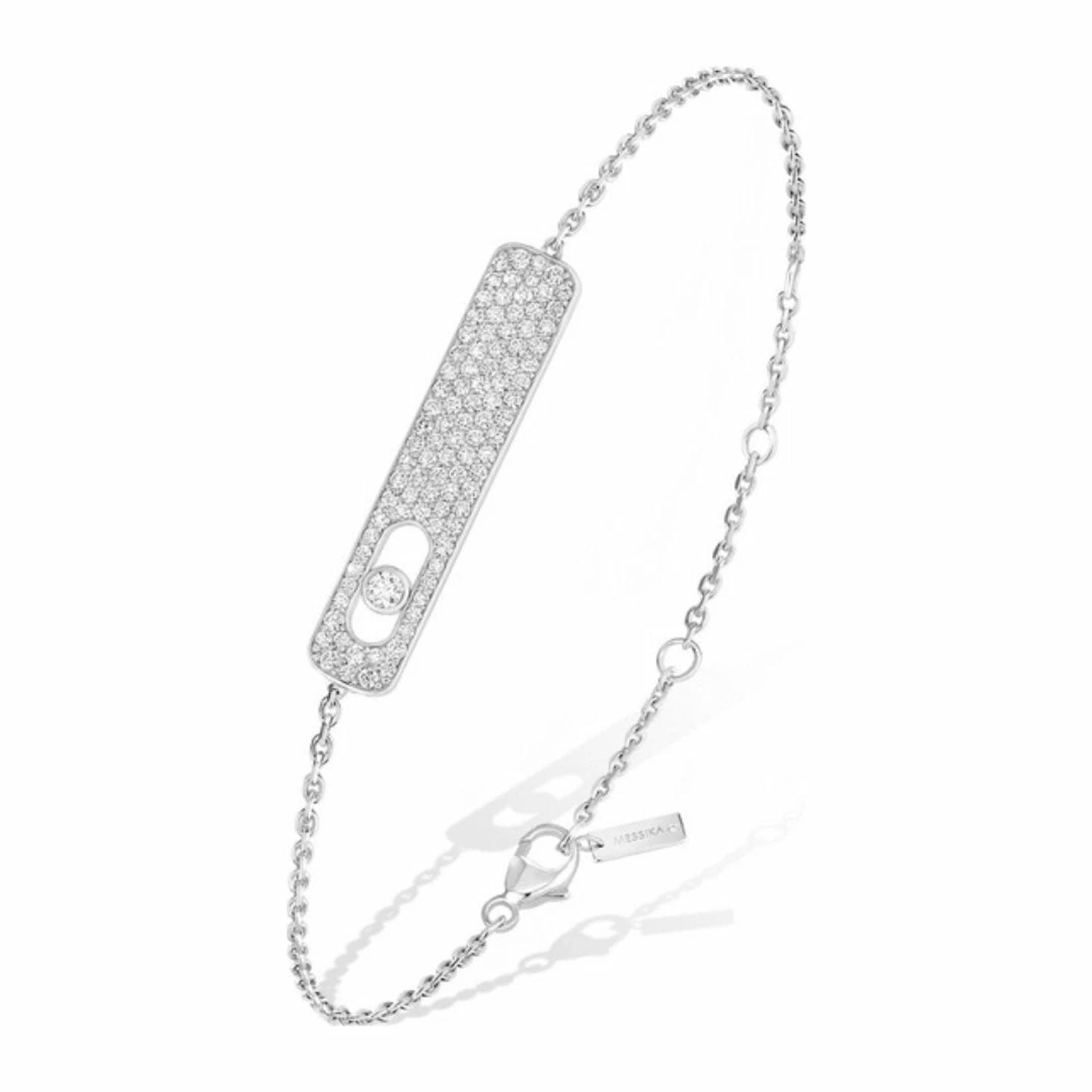 Messika Paris 18ct White Gold My First Diamond Bracelet - Berry's Jewellers