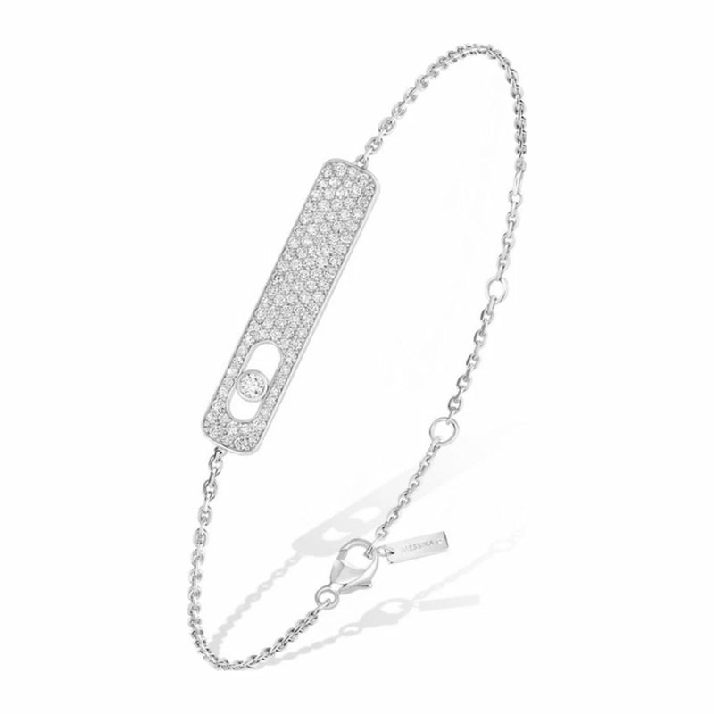 Messika Paris 18ct White Gold My First Diamond Bracelet - Berry's Jewellers