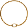 FOPE Eka 18ct Yellow Gold Necklace With Diamond Pavé Clasp - Berry's Jewellers
