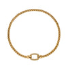 FOPE Eka 18ct Yellow Gold Flex'it Necklace With Diamond Pave Clasp - Berry's Jewellers