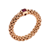 Souls 18ct Rose Gold Ring with a Ruby