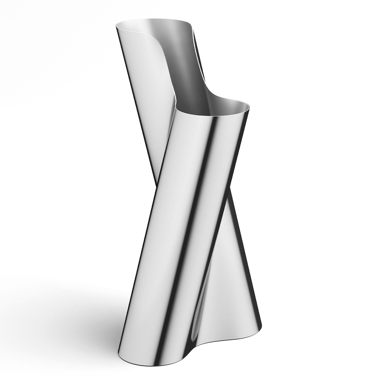 Georg Jensen Lituus Stainless Steel Floor Vase - Berry's Jewellers