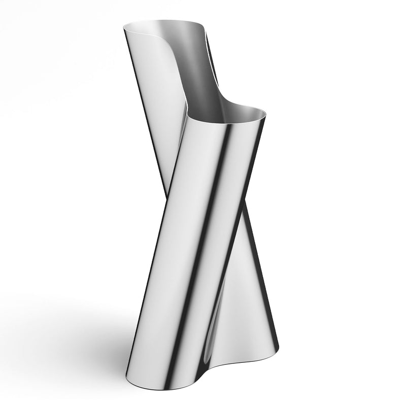 Georg Jensen Lituus Stainless Steel Floor Vase - Berry's Jewellers