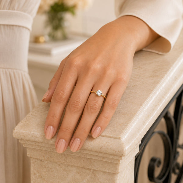 Simply Solitaire Collection 18ct Yellow Gold & Diamond Solitaire Engagement Ring GIA Certified 0