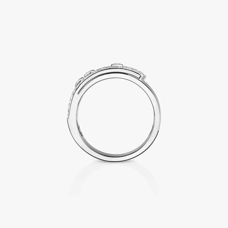 Move Noa Pave 18ct White Gold Diamond Ring