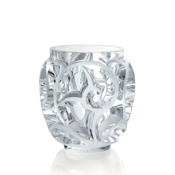 Lalique Tourbillons Crystal Vase - Berry's Jewellers