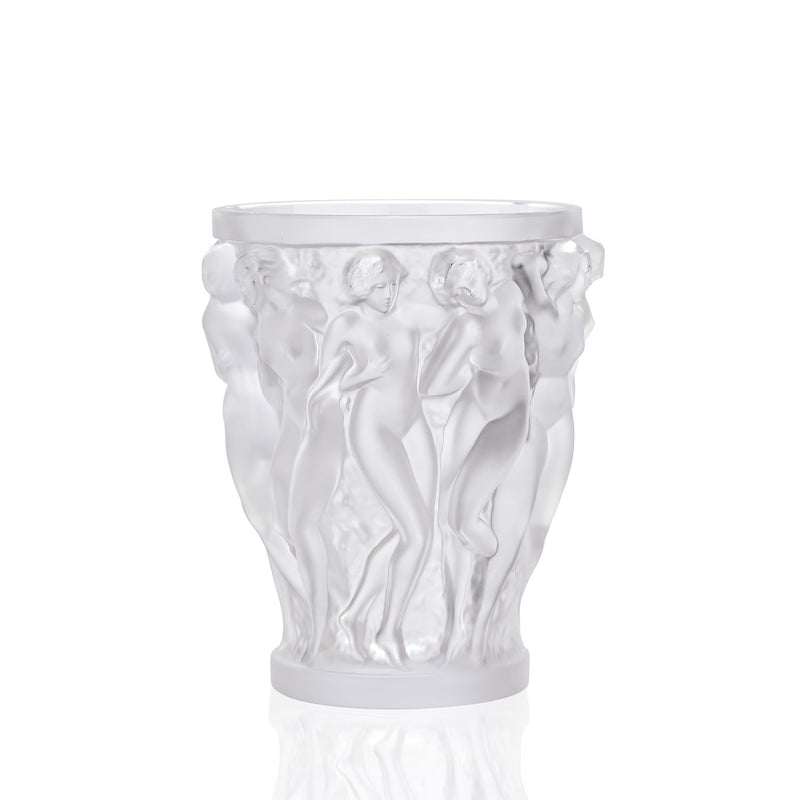 Lalique Bacchantes Small Crystal Vase - Berry's Jewellers
