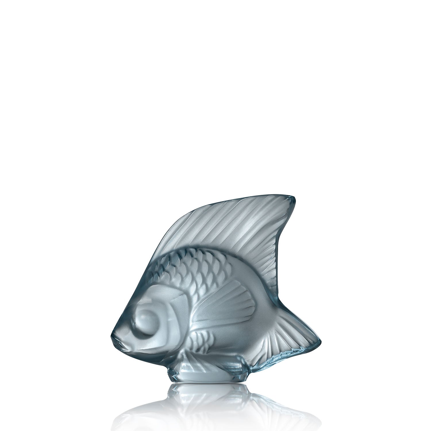 Lalique Persepolis Blue Crystal Fish Sculpture - Berry's Jewellers
