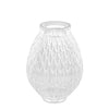 Lalique Plumes Small Clear Crystal Vase - Berry's Jewellers