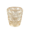 Lalique Anemones Votive Gold Luster Crystal Candle Holder - Berry's Jewellers