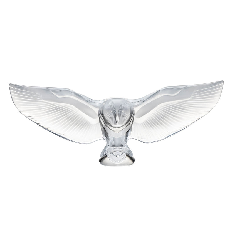 Lalique Barn Owl Crystal Sculpture - Berry's Jewellers
